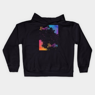 Every Color Tells a Story Colors Of Life Rainbow Kids Hoodie